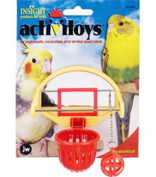 JW31092 Activitoys Birdie Basketball Игрушка для птиц Птичий баскетбол JW31092 Activitoys Birdie Basketball Игрушка для птиц Птичий баскетбол