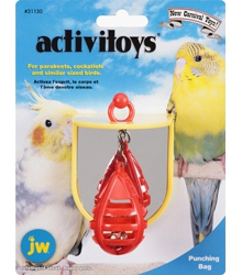 JW31130 Punching Bag Toy Игрушка для птиц Боксерская груша с зеркальцем JW31130 Punching Bag Toy Игрушка для птиц Боксерская груша с зеркальцем
