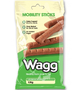 Wagg MOBILITY TREATS лакомство для собак подвижных лосось/рис 120гр Wagg MOBILITY TREATS лакомство для собак подвижных лосось/рис 120гр