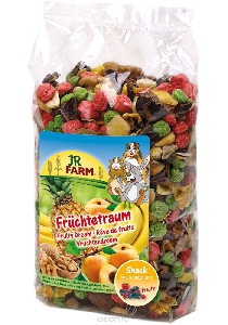 JR FARM Смесь Фруктовая мечта для грызунов 200гр 03223 JR FARM Смесь Фруктовая мечта для грызунов 200гр 03223