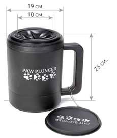 Paw Plunger Лапомойка для собак Paw Plunger Лапомойка для собак