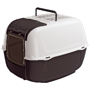Ferplast PRIMA CABRIO туалет закрытый 39,5x52,5x38 cm, с угольным фильтром, фото №2