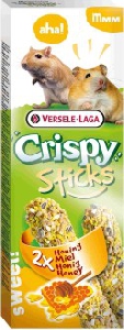 VERSELE-LAGA палочки для хомяков и песчанок Crispy с медом 2х55 г VERSELE-LAGA палочки для хомяков и песчанок Crispy с медом 2х55 г