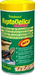 Tetra ReptoMin Delica Shrimps креветки лакомство для водных черепах Tetra ReptoMin Delica Shrimps креветки лакомство для водных черепах