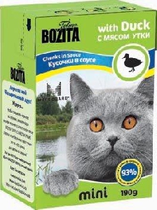 Mini Кусочки в соусе для кошек с уткой Mini Кусочки в соусе для кошек с уткой