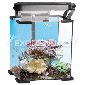 Аквариум NANO REEF LEDDY TUBE 30 (30x30x35) черный морской Аквариум NANO REEF LEDDY TUBE 30 (30x30x35) черный морской