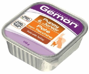 Gemon Dog консервы для щенков паштет индейка 150г Gemon Dog консервы для щенков паштет индейка 150г