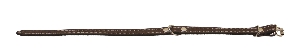 Ошейник кожаный, 1 слой, 27-33 х 1,4см Ошейник кожаный, 1 слой, 27-33 х 1,4см