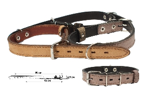 Ошейник, мягкая кожа, 35-46 х 2,5см Ошейник, мягкая кожа, 35-46 х 2,5см