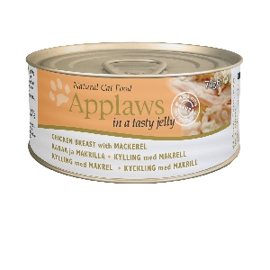 Applaws Кусочки в желе для кошек с курицей и скумбрией Applaws Кусочки в желе для кошек с курицей и скумбрией