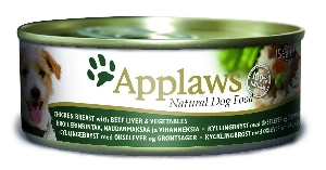 Applaws Консервы для собак с курицей, говядиной, печенью и овощами Applaws Консервы для собак с курицей, говядиной, печенью и овощами
