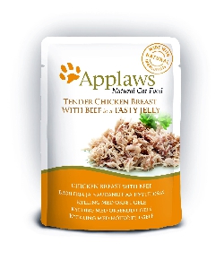 Applaws Паучи для кошек "Кусочки курицы и говядины в желе" Applaws Паучи для кошек "Кусочки курицы и говядины в желе"