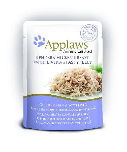 Applaws Паучи для кошек "Кусочки курицы с печенью в желе" Applaws Паучи для кошек "Кусочки курицы с печенью в желе"