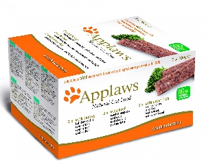 Applaws Набор для кошек "Индейка, говядина, океаническая рыба", 7 шт. х 100г Applaws Набор для кошек "Индейка, говядина, океаническая рыба", 7 шт. х 100г