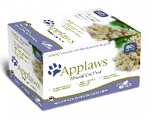 Applaws Набор для кошек "Куриное ассорти": 8 шт. x 60г Applaws Набор для кошек "Куриное ассорти": 8 шт. x 60г