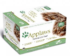 Applaws Набор для кошек "Рыбное ассорти": 8шт.х60г Applaws Набор для кошек "Рыбное ассорти": 8шт.х60г