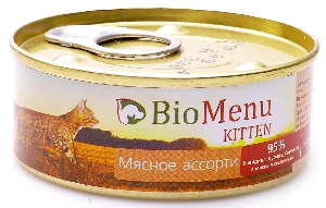 BioMenu Консервы для котят ассорти микс BioMenu Консервы для котят ассорти микс