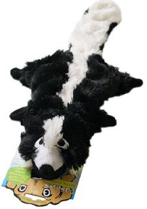 Doggles Мягкая игрушка Plush Bottle Скунс с пластиковой бутылкой, черный, 55см Doggles Мягкая игрушка Plush Bottle Скунс с пластиковой бутылкой, черный, 55см