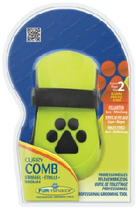 FURminator расческа резиновая Curry Comb зубцы 5 мм FURminator расческа резиновая Curry Comb зубцы 5 мм