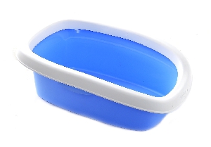 Туалет Sprint-10 с рамкой, голубой, 31x43x14 см, фото №2 Туалет Sprint-10 с рамкой, голубой, 31x43x14 см, фото №2