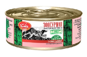 Консервы для щенков "Мясное ассорти" говядина Консервы для щенков "Мясное ассорти" говядина