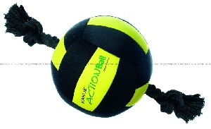 Karlie Aquaball игрушка «Нетонущий мяч» с верёвкой для собак