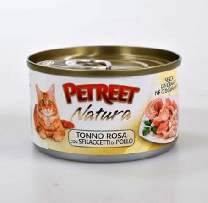 Petreet консервы для кошек куриная грудка с тунцом 70 г Petreet консервы для кошек куриная грудка с тунцом 70 г