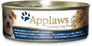Applaws Консервы для собак с курицей, лососем и овощами 12х156гр Applaws Консервы для собак с курицей, лососем и овощами 12х156гр