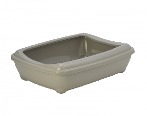 Туалет-лоток большой с рамкой artist large + rim, 57х43х15 jumbo теплый серый Туалет-лоток большой с рамкой artist large + rim, 57х43х15 jumbo теплый серый