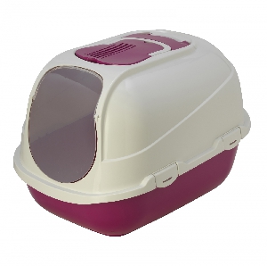 Туалет-домик Mega Comfy с совком и угольным фильтром, 65,7x49,3х47, ярко-розовый, фото №2 Туалет-домик Mega Comfy с совком и угольным фильтром, 65,7x49,3х47, ярко-розовый, фото №2