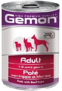 Gemon Dog консервы для собак паштет говяжий рубец 400г Gemon Dog консервы для собак паштет говяжий рубец 400г