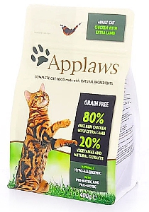 Applaws Беззерновой для кошек "Курица и ягненок 80/20%"