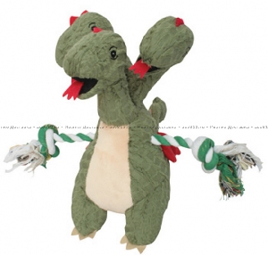 Dezzie «Дракон» игрушка из плюша для собак Dezzie «Дракон» игрушка из плюша для собак