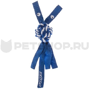 Канатная игрушка с пищалкой COWBOYZ, синий Канатная игрушка с пищалкой COWBOYZ, синий