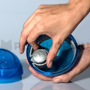 Игрушка-кормушка для собак TUMBLER, синий, фото №3 Игрушка-кормушка для собак TUMBLER, синий, фото №3