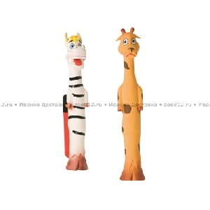 Flamingo «Жираф» и «Зебра» игрушка для собак Flamingo «Жираф» и «Зебра» игрушка для собак