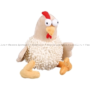 Flamingo «Плюшевый цыпленок» игрушка со звуком для собак Flamingo «Плюшевый цыпленок» игрушка со звуком для собак