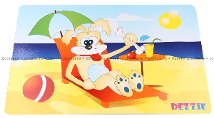 Dezzie Коврик «Пляж» для мисок Dezzie Коврик «Пляж» для мисок