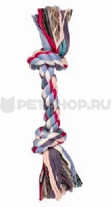 Игрушка д/собак "Веревка с узлом", хлопок, 26см Игрушка д/собак "Веревка с узлом", хлопок, 26см
