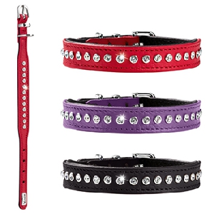 HUNTER Ошейник Cristal Line Petit 30 см кожа HUNTER Ошейник Cristal Line Petit 30 см кожа