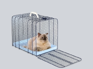 IMAC TRASPORTO GATTO Переноска д/кошек металлическая, фото №2