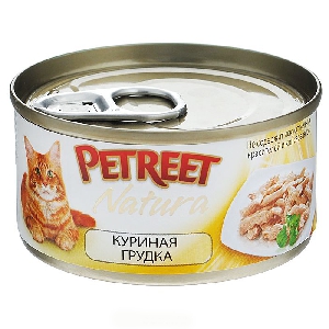 PETREET NATURA куриные грудки 70гр