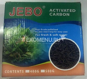 Уголь активированный, 400г, Jebo Уголь активированный, 400г, Jebo