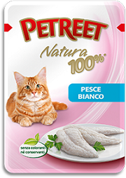 Petreet Паучи для кошек Белая рыба 85 г Petreet Паучи для кошек Белая рыба 85 г