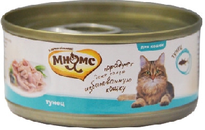 Мнямс консервы для кошек Тунец в нежном желе 70 г Мнямс консервы для кошек Тунец в нежном желе 70 г