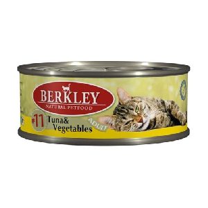 Berkley 11 для кошек с тунцом и овощами Berkley 11 для кошек с тунцом и овощами