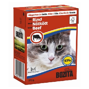 Bozita кусочки в соусе для кошек с говядиной Bozita кусочки в соусе для кошек с говядиной