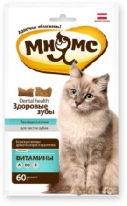 Мнямс хрустящие подушечки для кошек Мнямс хрустящие подушечки для кошек