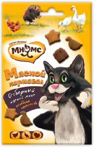 Мнямс Мясной карнавал для кошек (утка, индейка, курица) 50 г Мнямс Мясной карнавал для кошек (утка, индейка, курица) 50 г