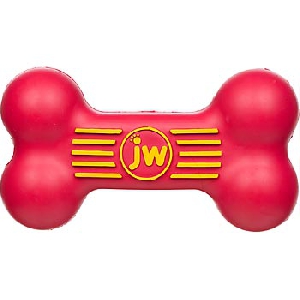 JW iSqueak Bone косточка с пищалкой для собак каучук, фото №2 JW iSqueak Bone косточка с пищалкой для собак каучук, фото №2
